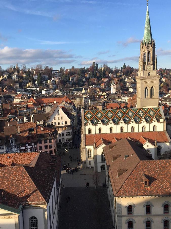 2 Zimmer Mit Balkon, Zentrale Ruhige Lage Sankt Gallen Eksteriør billede